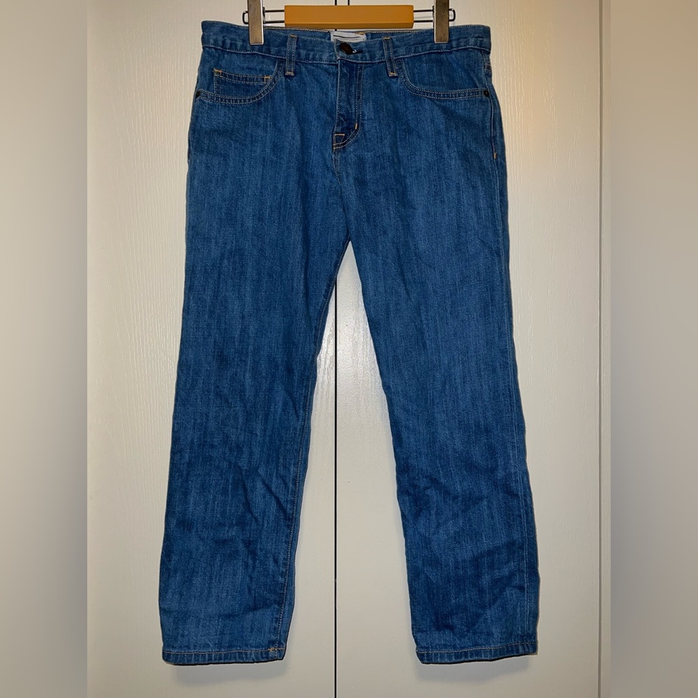 Current Elliott Boyfriend Cropped Jeans